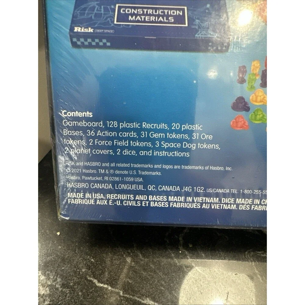 Risk Deep Space Strategy Board Game by Hasbro Conquer the Universe NEW Sealed